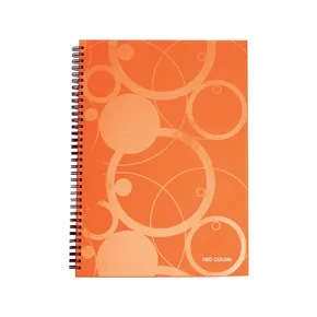 Twin wire blok A4 laminovaný NEO COLORI oranžová